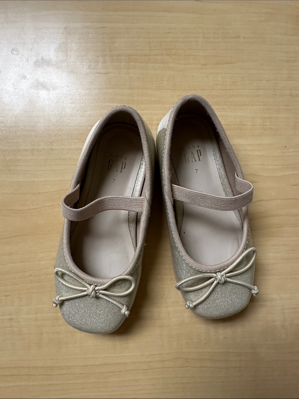 GAP Kids Glitter Mary Jane Shoes
